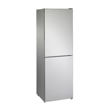 Teknix FF1860X/E Silver 60cm 308Lt  Fridge Freezer, Total No Frost
