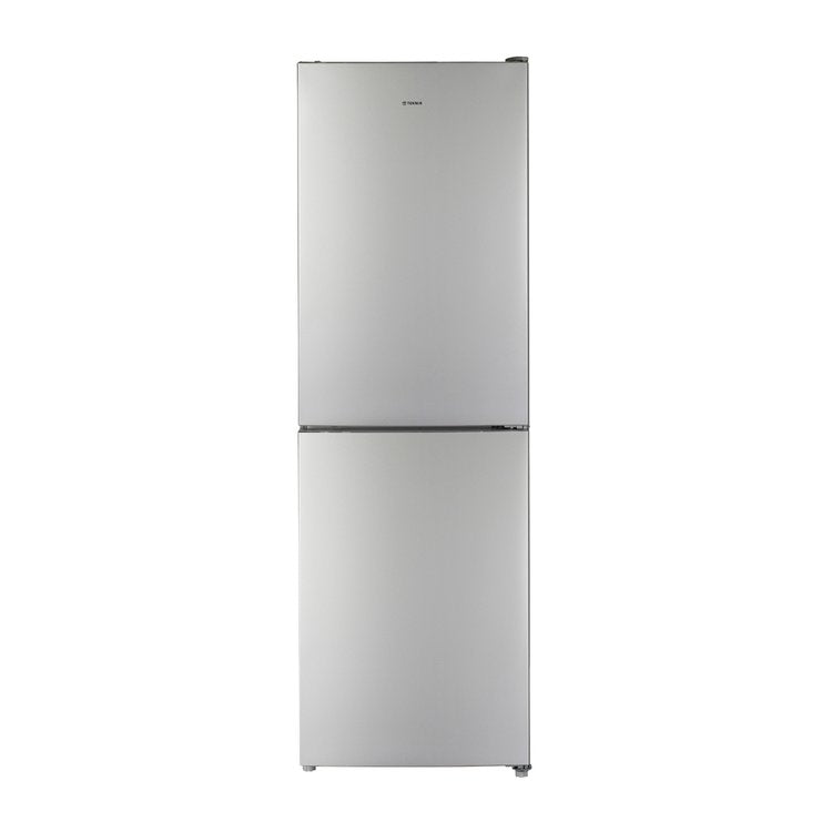 Teknix FF1860X/E Silver 60cm 308Lt  Fridge Freezer, Total No Frost