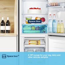 Load image into Gallery viewer, Fridgemaster MC55240DE 50/50 Non-Plumbed Freestanding Fridge Freezer – White
