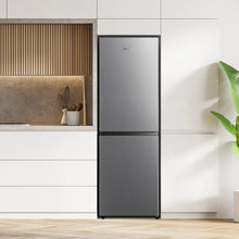 Load image into Gallery viewer, Fridgemaster MC55240ES 50/50 Freestanding Fridge Freezer – Silver
