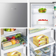 Load image into Gallery viewer, Fridgemaster MC55240ES 50/50 Freestanding Fridge Freezer – Silver
