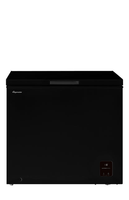 Fridgemaster MCF198EB Black 89cm 198Litre Chest Freezer