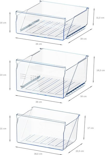 Bosch GTV15NWEBG 56cm Serie 2 Freestanding Undercounter Freezer – White