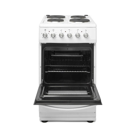 Haden HES051W 50cm Single Oven Electric Cooker - White
