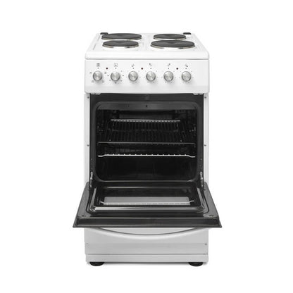 Haden HES051W 50cm Single Oven Electric Cooker - White