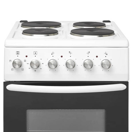 Haden HES051W 50cm Single Oven Electric Cooker - White