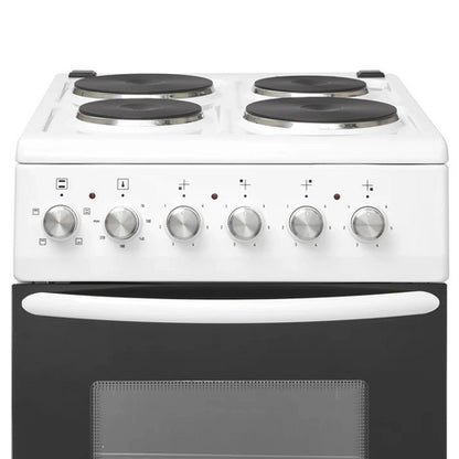 Haden HES051W 50cm Single Oven Electric Cooker - White