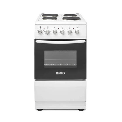 Haden HES051W 50cm Single Oven Electric Cooker - White