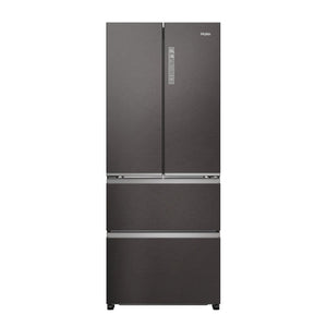 Haier HFR3718ENMD 70cm 60/40 Total No Frost Fridge Freezer - Dark Inox