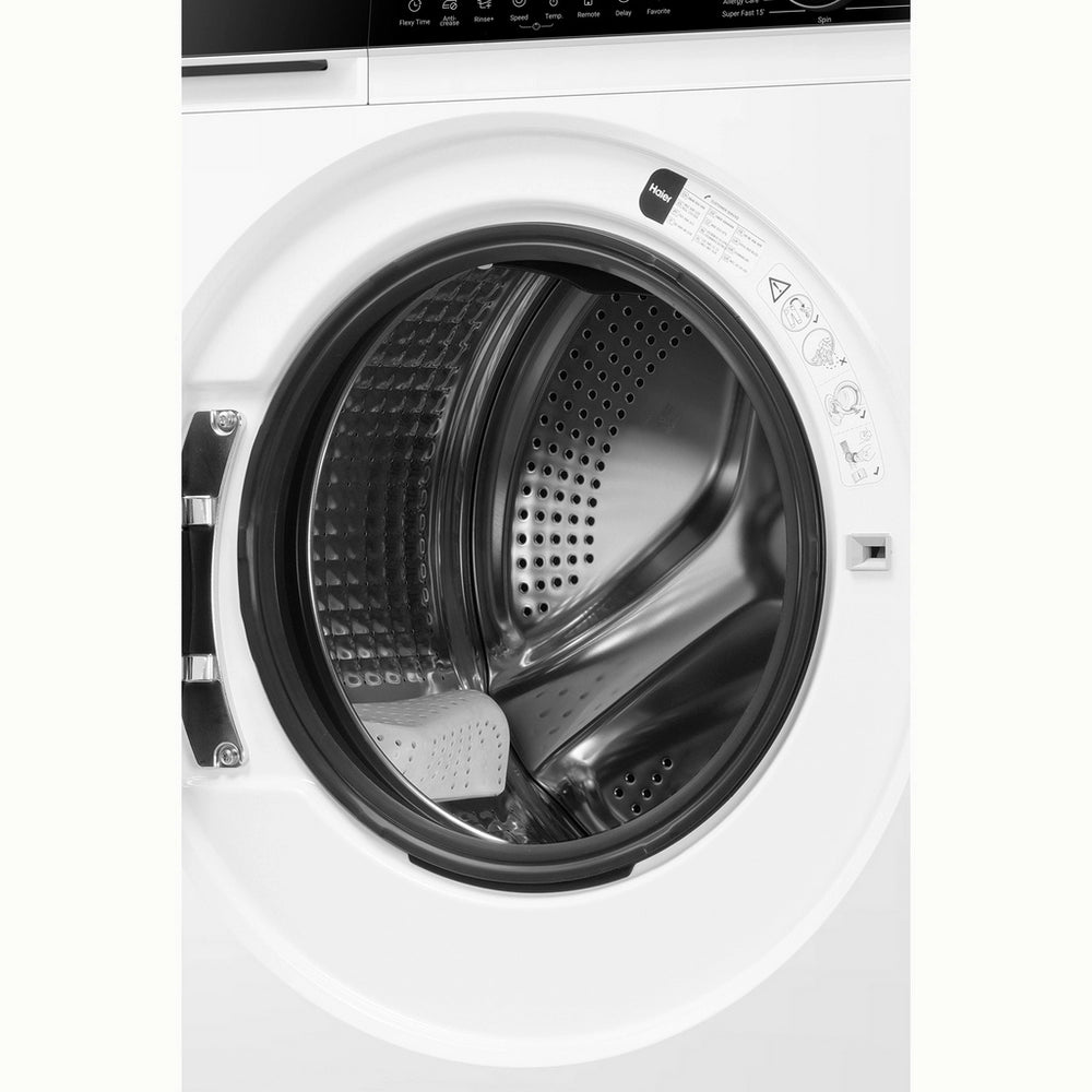 Haier X5 Plus HW90BP14357AETUK 9kg, 1400 Spin Washing Machine - White