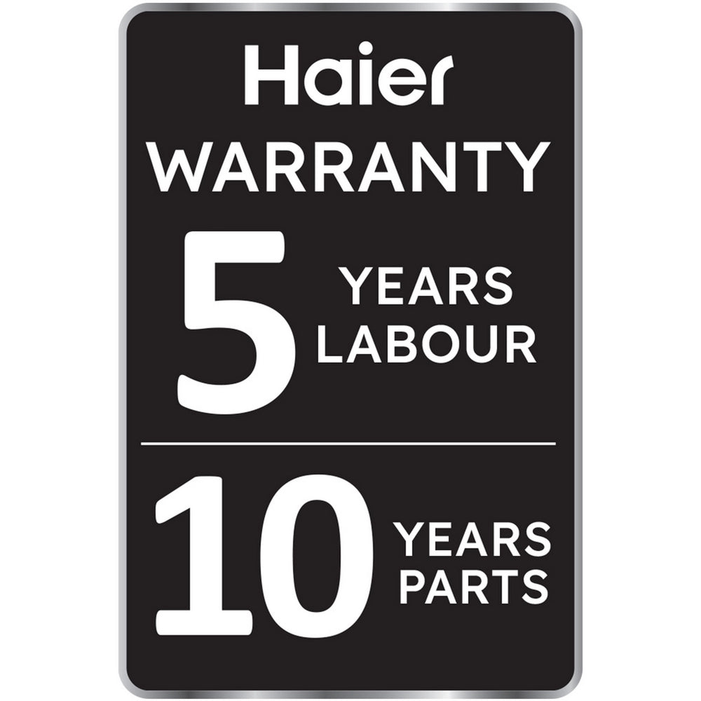 Haier X5 Plus HW90BP14357AETUK 9kg, 1400 Spin Washing Machine - White