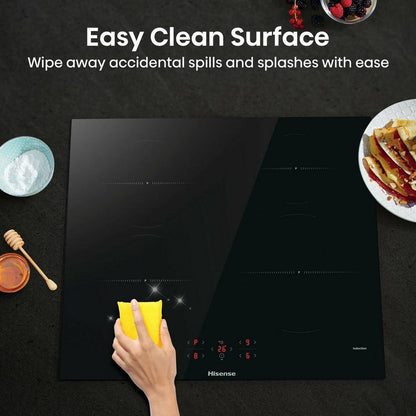 Hisense HI6401BSC 60cm Induction Hob - Black
