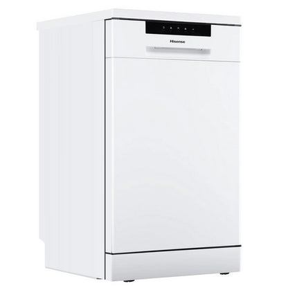 Hisense HS523E15WUK Slimline Dishwasher - White - 10 Place Settings