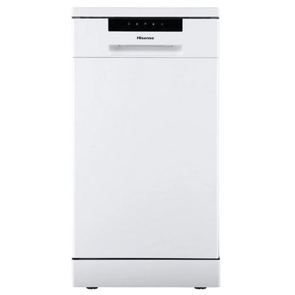 Hisense HS523E15WUK Slimline Dishwasher - White - 10 Place Settings