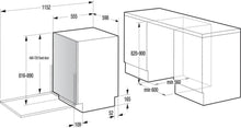 Load image into Gallery viewer, Hisense HV663A60UK Full-Size Fully Integrated Dishwasher - 16 Place Settings
