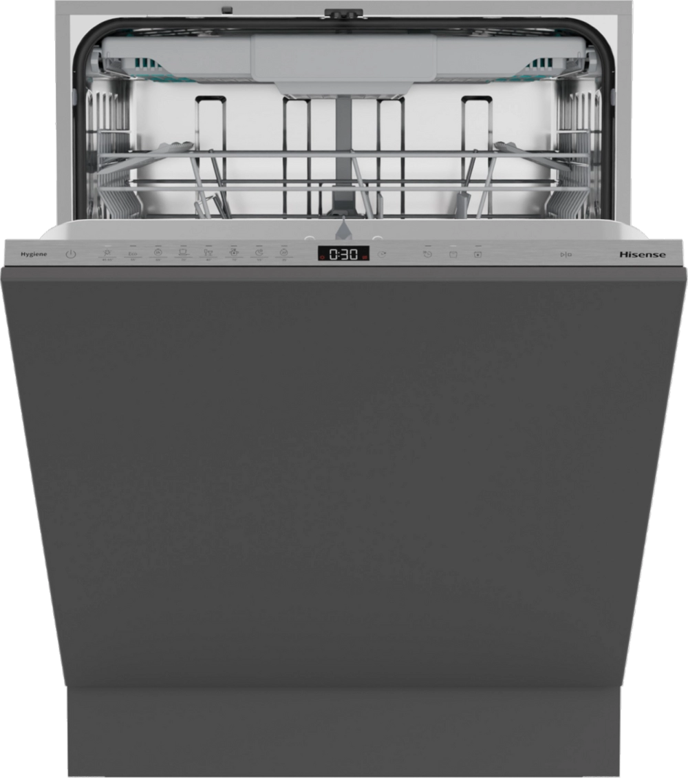 Hisense HV663A60UK Full-Size Fully Integrated Dishwasher - 16 Place Settings
