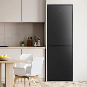 Hisense RB327N4ABD 55cm 50/50 Total No Frost Fridge Freezer - Black