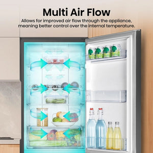 Hisense RB327N4ABD 55cm 50/50 Total No Frost Fridge Freezer - Black