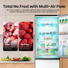 Load image into Gallery viewer, Hisense RB327N4WWE 50/50 Total No Frost Fridge Freezer - White
