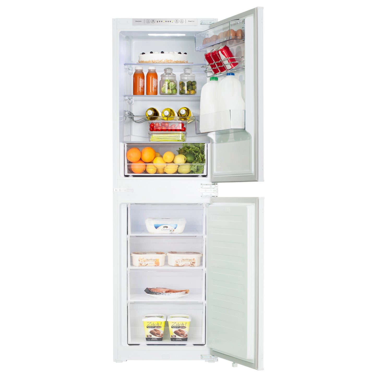 Hisense RIB291F4AWE 50/50 Integrated Frost Free Fridge Freezer