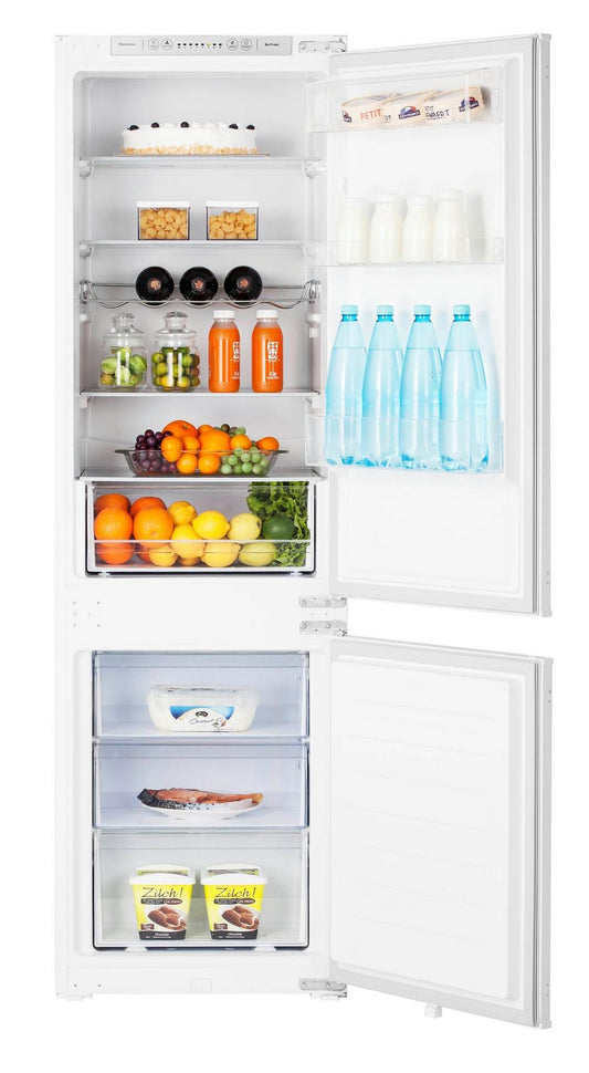 Hisense Integrated RIB312F4AWE 54cm 70/30 Frost Free Fridge Freezer - White