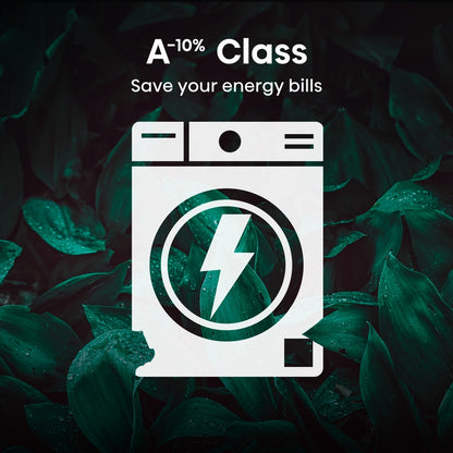 Hisense WF1Q1041BW 10kg 1400 Spin, Steam Washing Machine - White