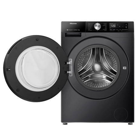 Hisense WF3S8043BB3 8kg 1400 Spin Washing Machine - Black