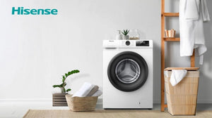 Hisense WFQP9014EVM 9kg 1400 Spin Washing Machine - White