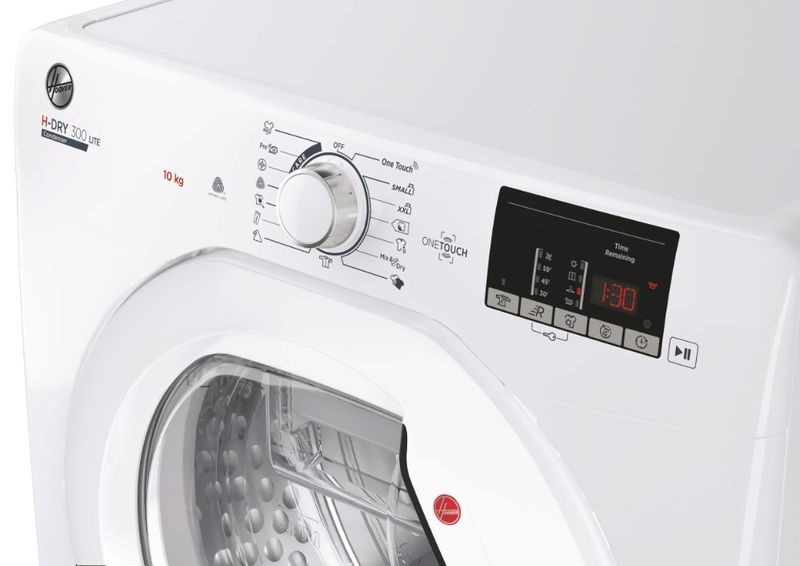 Hoover H-Dry 300 HLEC10DE-80 10kg Condenser Tumble Dryer - White