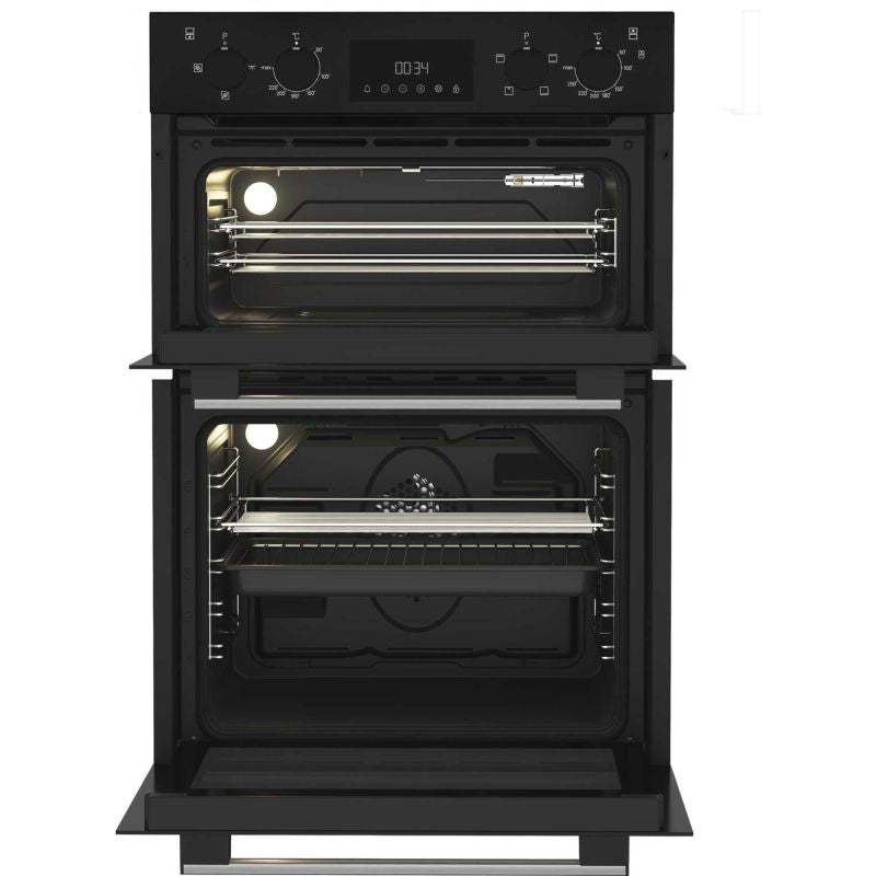 Hotpoint - DIH10DB - Built In Electric Fan Double Oven - Black