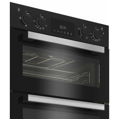 Hotpoint - DIH10DB - Built In Electric Fan Double Oven - Black