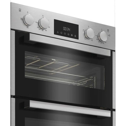 Hotpoint DIH10DIX Built In Electric Fan Double Oven - Stainless Steel