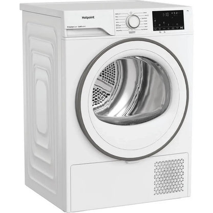 Hotpoint CHD93MWWSUK 9kg Heat Pump Tumble Dryer with Pet Hair Care - White