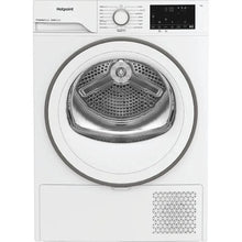 Load image into Gallery viewer, Hotpoint CHD93MWWSUK 9kg Heat Pump Tumble Dryer with Pet Hair Care - White
