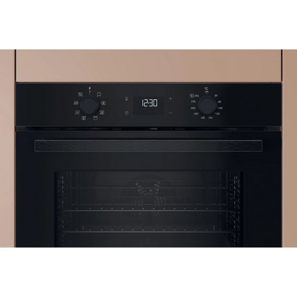 Hotpoint HO455HBUK 59.5cm Built In Electric Single Oven - Black