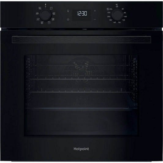 Hotpoint HO455HBUK 59.5cm Built In Electric Single Oven - Black
