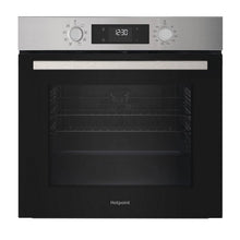 Load image into Gallery viewer, Hotpoint HOEU25CZXUK 59.5cm Built In Electric Single Oven - Stainless Steel
