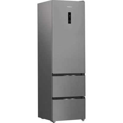 Hotpoint HPKF5351XP4UK Dual No Frost 3 Door  Fridge Freezer with VitalCare - Brushed Steel