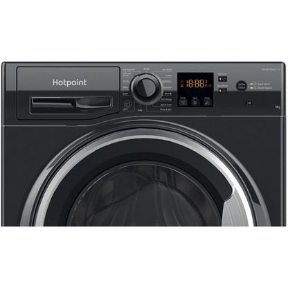 Hotpoint NSWF946BSUK 9kg 1400 Spin Washing Machine - Black