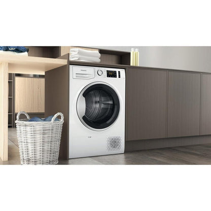 Hotpoint NTSM1182SKUK 8kg Heat Pump Tumble Dryer - White