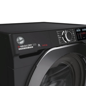 Hoover HD496AMBCB/1-80 9kg/6kg 1400 Spin Washer Dryer - Black