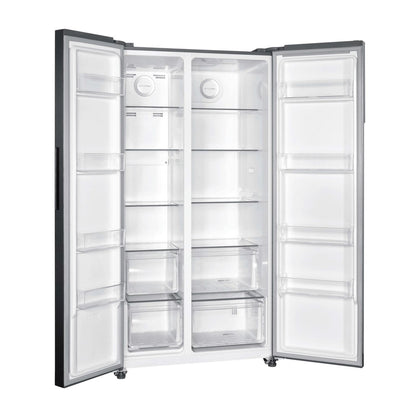Hoover HHSBSO-6174XK-1 91cm 60/40 Frost Free American Fridge Freezer - Stainless Steel