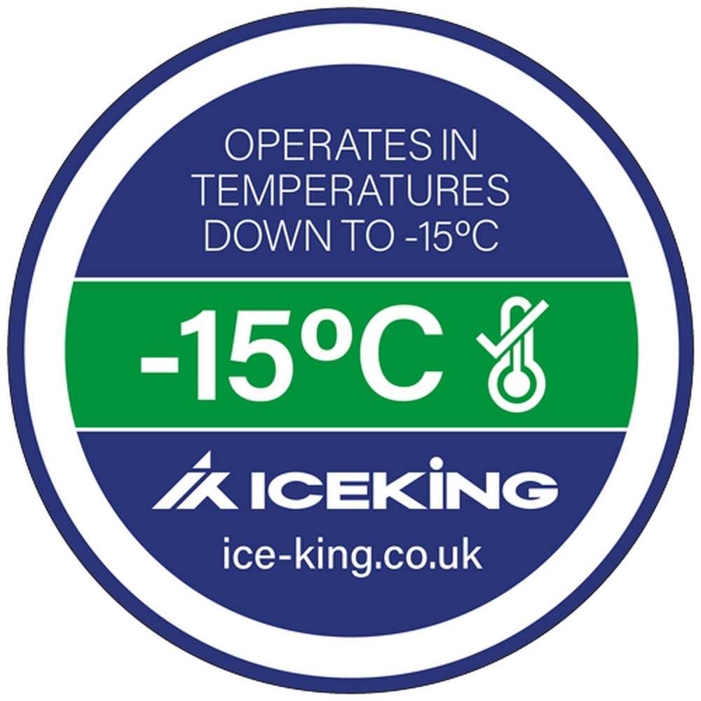 Iceking CF371EW 371Litre Large Chest Freezer - White