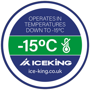 Iceking CF371EW 371Litre Large Chest Freezer - White