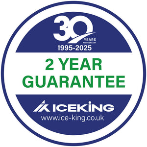 Iceking CF371EW 371Litre Large Chest Freezer - White