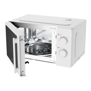 Igenix IGMS0820MSSW 20Litre 800W Manual Microwave with Stainless Steel Cavity