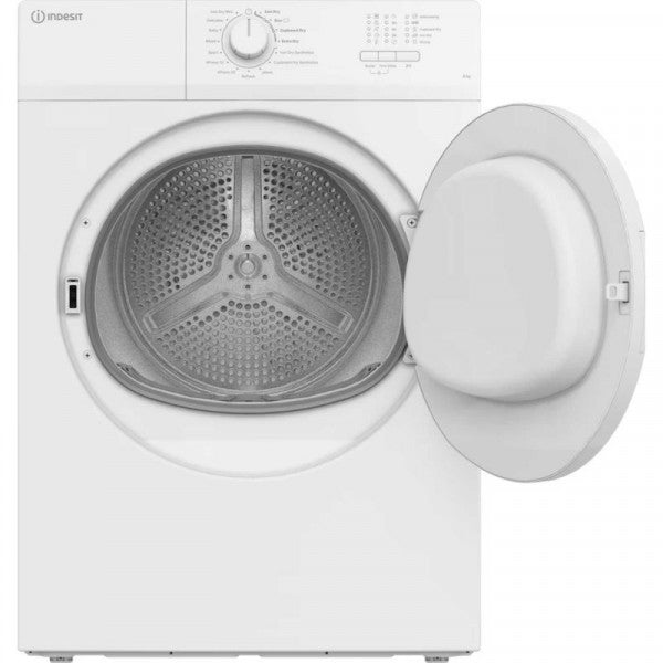 Indesit CYDA81WWGLUK Dryer 8KG Vented Timer Dry White 15 cycles - 85.6cms height