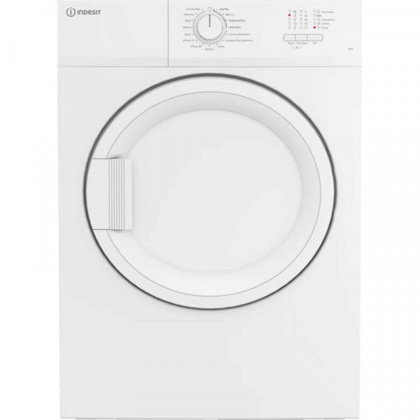 Indesit CYDA81WWGLUK Dryer 8KG Vented Timer Dry White 15 cycles - 85.6cms height