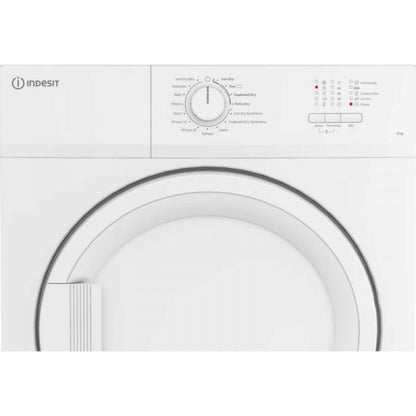Indesit CYDA81WWGLUK Dryer 8KG Vented Timer Dry White 15 cycles - 85.6cms height