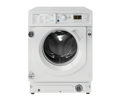 Indesit BIWDIL75148 7kg/5kg 1400 Spin BUILT IN Washer Dryer - White